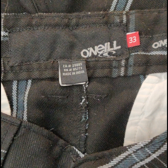 Oneill plaid shorts 33 - Picture 3 of 3